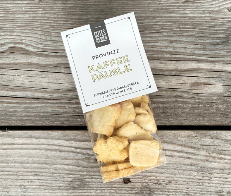 Provinzz Kaffeepäusle Dinkel-Kekse 100g